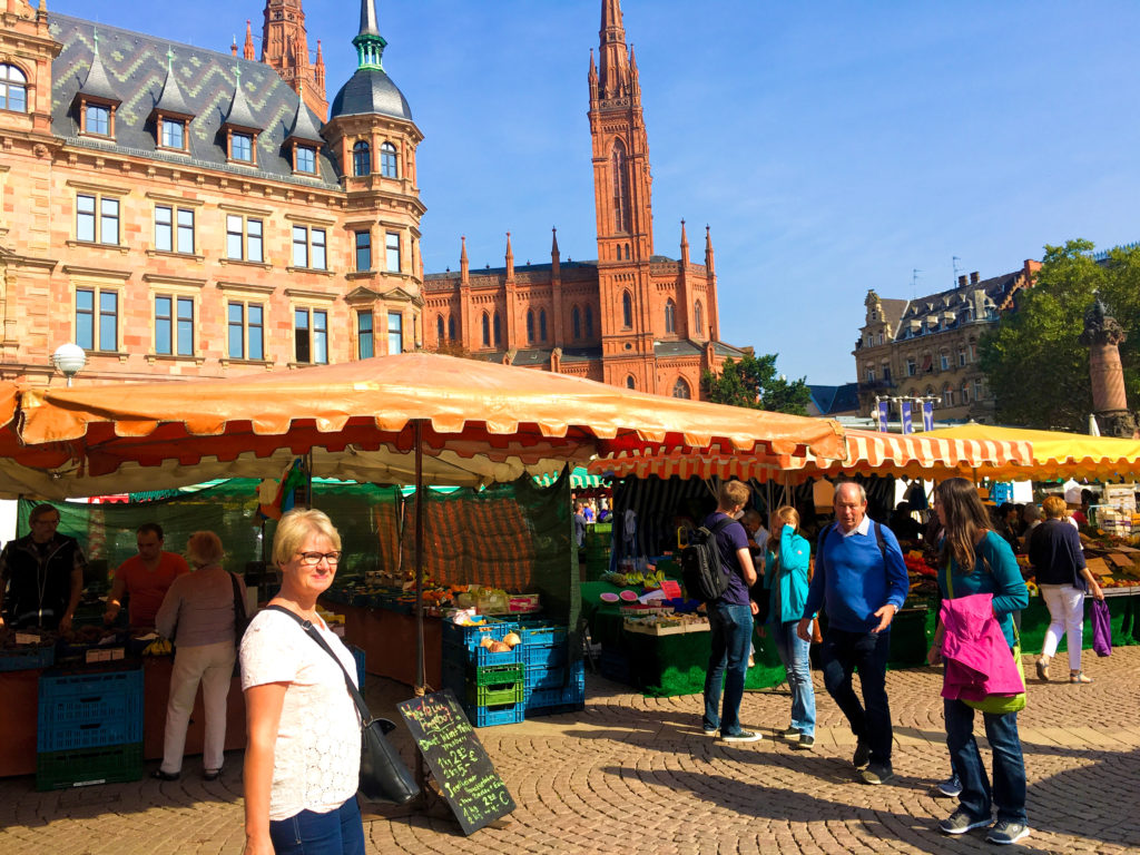 stadfestmarket in Wiesbaden Germany