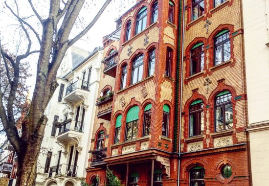 A nineteenth-century apartment building in Wiesbaden, Germany