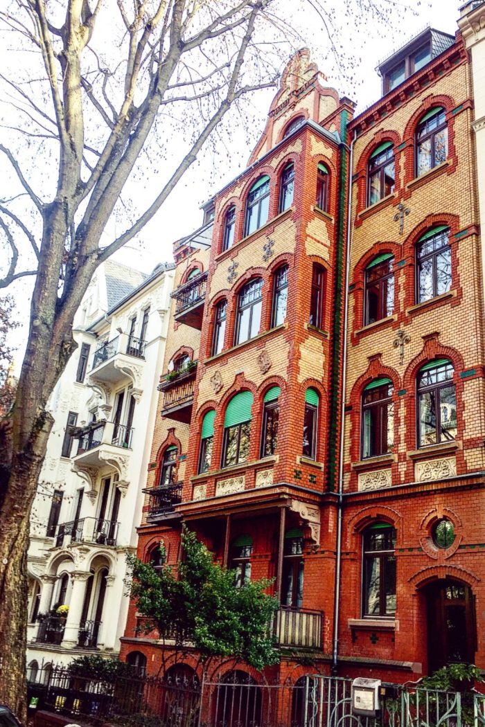 A nineteenth-century apartment building in Wiesbaden, Germany