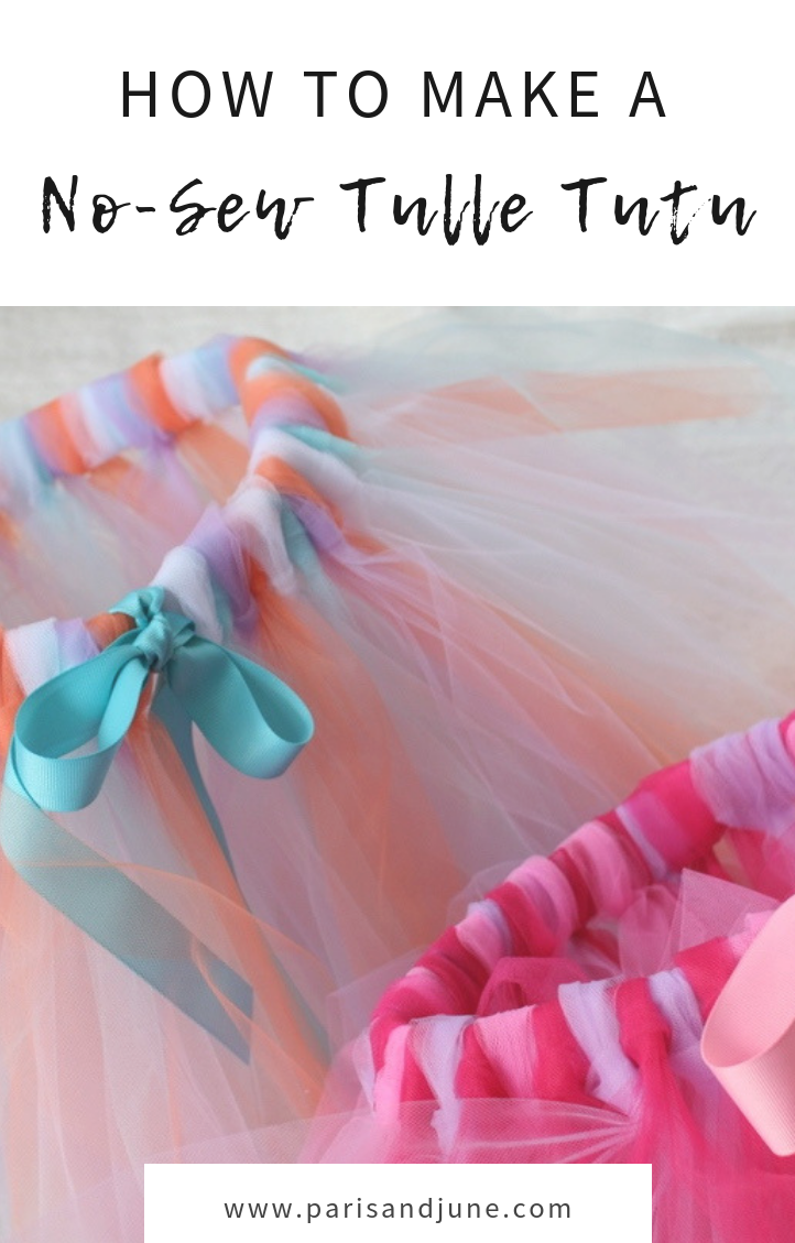 How to make a no-sew tulle tutu-2
