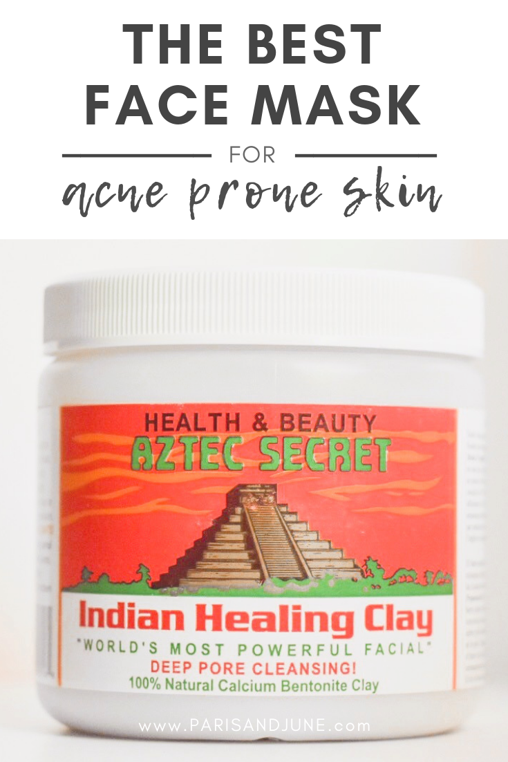 The best face mask for acne prone skin. Aztec Secret. Healing Clay!