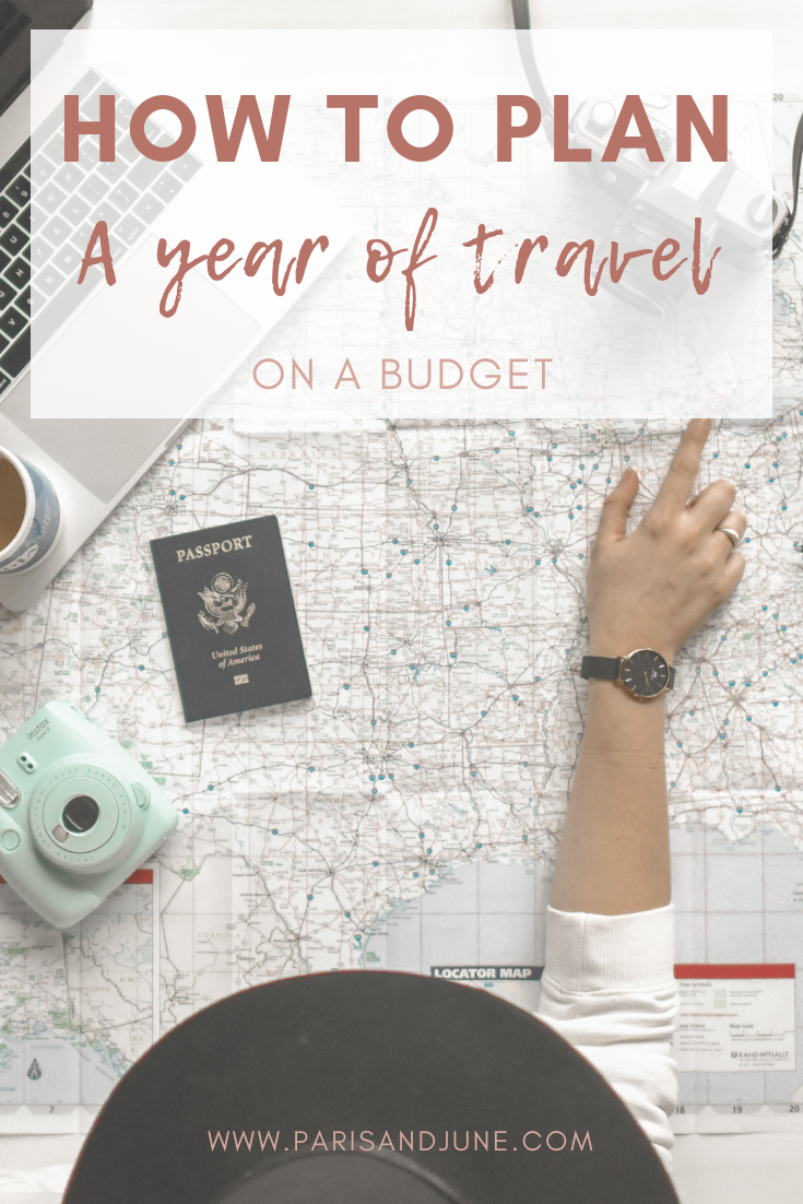 Plan Travel - How to plan a year of travel on a budget