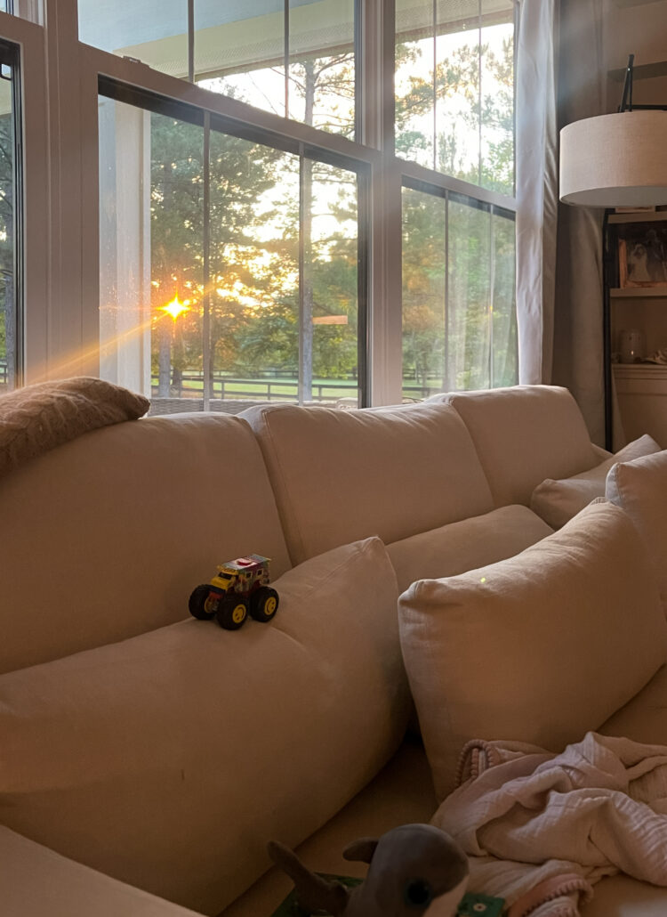 a gentler daily rhythm for stay-at-home moms