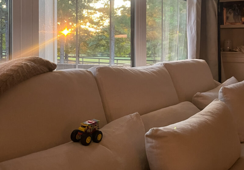 a gentler daily rhythm for stay-at-home moms